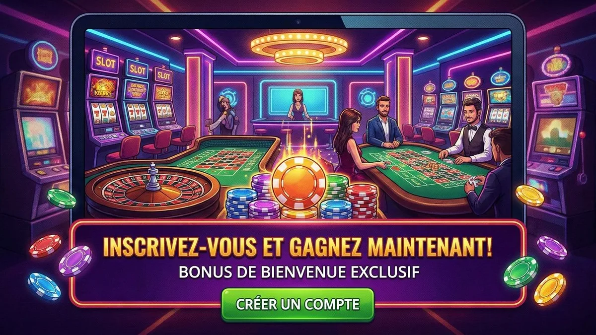 Inscription avec bonus